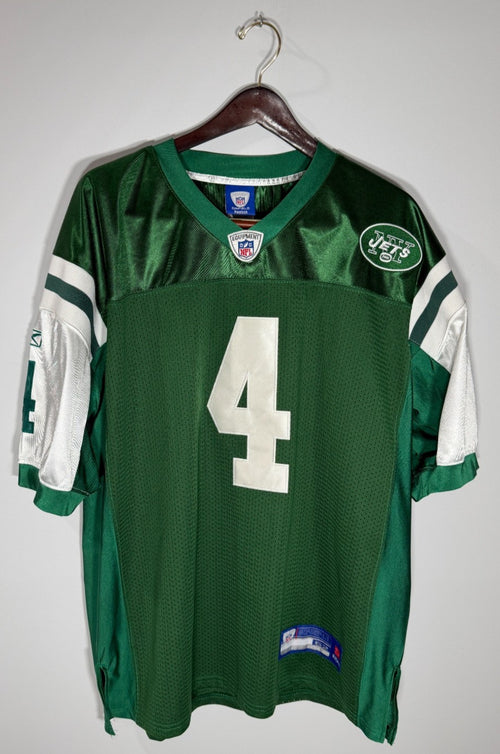 Brett Favre New York Jets Reebok Authentic Jersey Green #4 Sz 52 XL NFL
